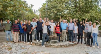 Περιοδεία Κατρίτση σε χωριά Αετού και Αυλώνας