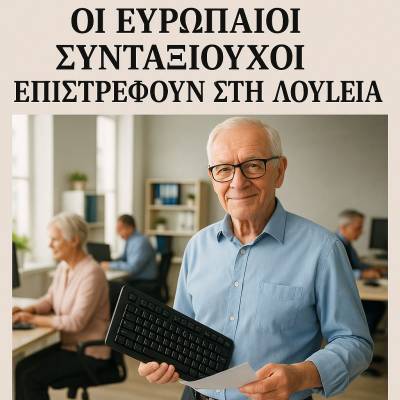 Οι Ευρωπαίοι συνταξιούχοι επιστρέφουν στη δουλειά