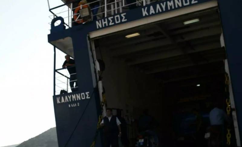 Πρόσκρουση του &quot;Nissos Kalymnos&quot; σε ύφαλο - Εντοπίστηκαν δύο ρήγματα