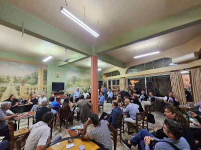 Περιοδεία Τζαμουράνη σε χωριά της Καλαμάτας