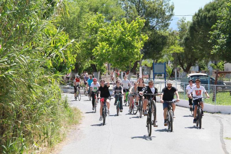 Μεγάλη συμμετοχή στην 3η Ποδηλατομαγιά Άνω Μεσσηνίας