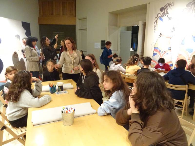 Αρχαιολογικό Μουσείο Μεσσηνίας: Εκπαιδευτική δράση με μαθητές από το εξωτερικό (φωτογραφίες)