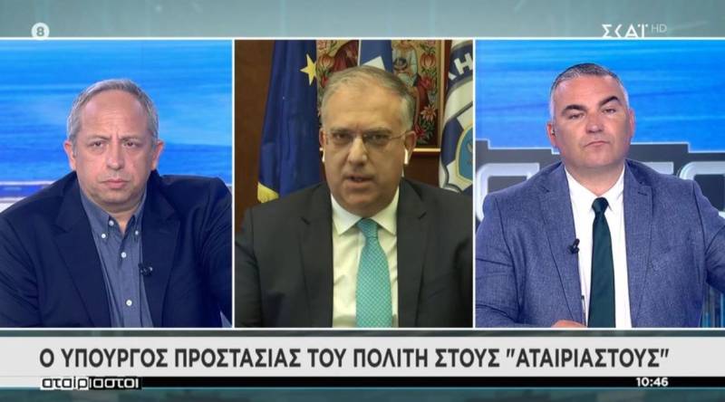 Θεοδωρικάκος: Εντείνονται οι επιχειρήσεις &quot;σκούπα&quot; και το &quot;σαφάρι&quot; της Τροχαίας (Βίντεο)