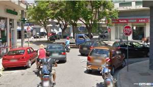 To Google Street View &quot;συνέλαβε&quot; παραβάτες στην Καλαμάτα