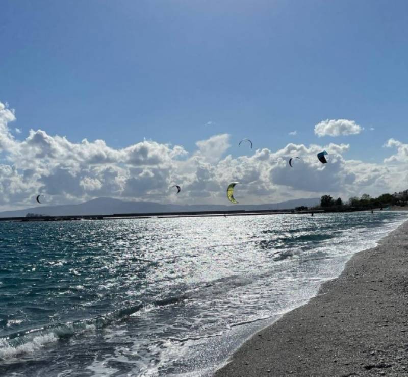 Kitesurfing στην Καλαμάτα