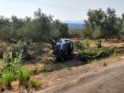 Μεσσηνία: Νεκρός σε τροχαίο 39χρονος στο δρόμο Αμπελόφυτο - Πύργος Τριφυλίας