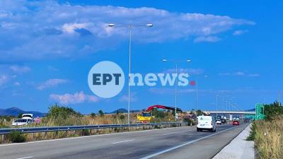 Σοβαρό τροχαίο στην Εγνατία Οδό: Απεγκλωβίστηκαν 13 άτομα από βαν – Δύο βαριά τραυματίες (βίντεο)