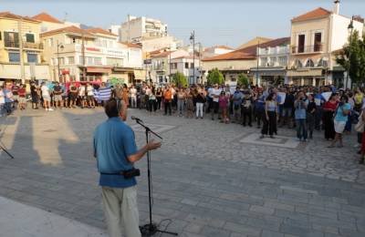 Συγκέντρωση κατά του υποχρεωτικού εμβολιασμού στην Καλαμάτα