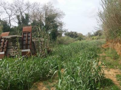 Διαμαρτυρία για τα νερά στου Χανδρινού