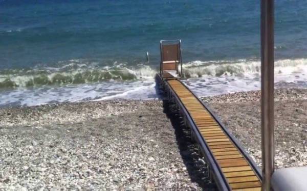 Πρόγραμμα για μηχανισμούς πρόσβασης ΑμεΑ σε παραλίες
