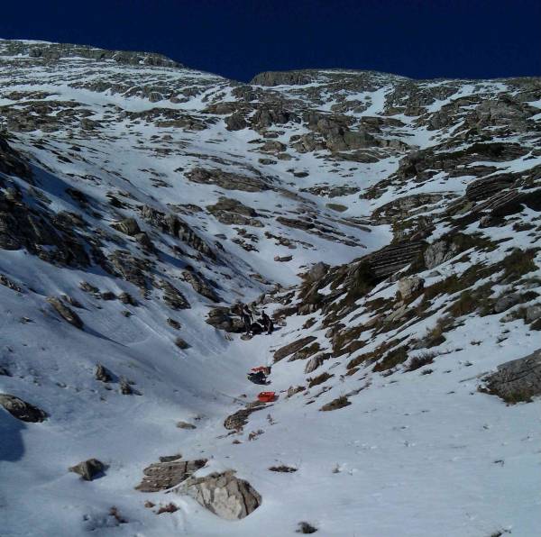 Ορειβάτης έπεσε σε χαράδρα στον Ταΰγετο και τραυματίστηκε