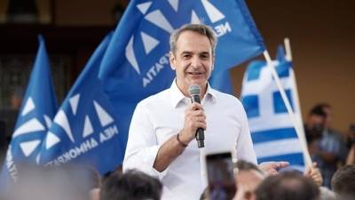 Κυριάκος Μητσοτάκης: Προεκλογικό φινάλε στο Σύνταγμα