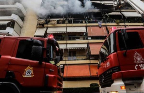 Σέρρες: Φωτιά σε διαμέρισμα - Εκκενώθηκε η πολυκατοικία