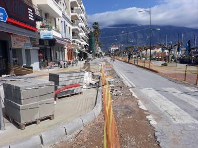 Παρατάσεις έργων που δεν θα τηρηθούν στις αναπλάσεις Ναυαρίνου και Υπαπαντή