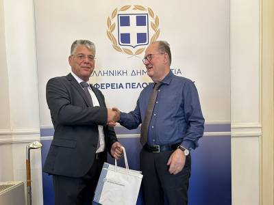 Συνάντηση Νίκα με τον αντιστράτηγο ε.α. Σκουφίδη