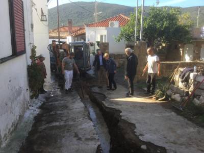 Αντικατάσταση αγωγών ύδρευσης στο Βασιλίτσι 