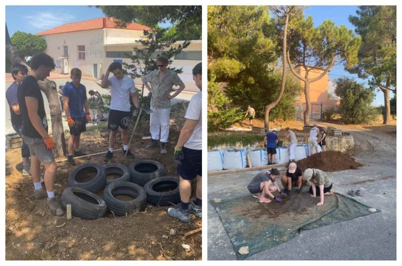 Γυμνάσιο Κυπαρισσίας: Περιβαλλοντική δράση με συμμετοχή φοιτητών από το Λίβερπουλ