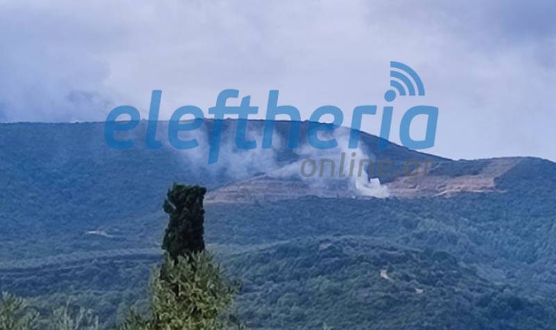 Κυπαρισσία: Φωτιά στη χωματερή στο Αλιμάκι