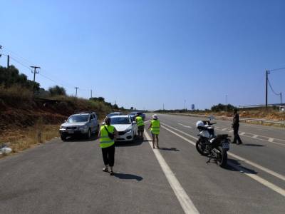 Κυκλοφοριακή έρευνα σε οδικούς κόμβους της Μεσσηνίας