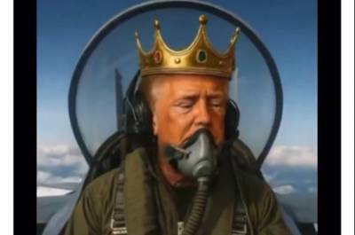 Ντόναλντ Τράμπ: Ανέβασε βίντεο AI που ρίχνει περιττώματα σε διαδηλωτές του «No Kings»