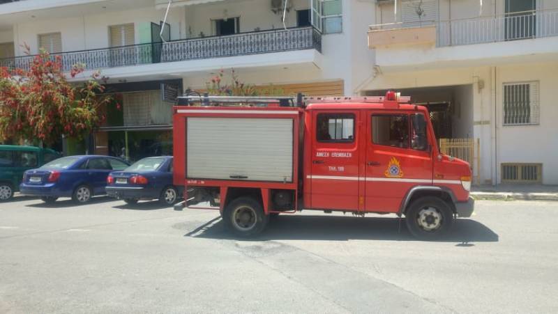 Καλαμάτα: Κινητοποίηση της Πυροσβεστικής για πυρκαγιά σε διαμέρισμα