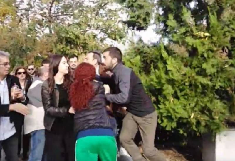 Ενταση στην Πολυτεχνική Σχολή του ΑΠΘ - Φοιτητές εμπόδισαν αντιπροσωπεία του ΣΥΡΙΖΑ να περάσει (Βίντεο)
