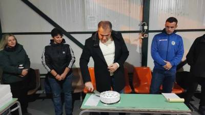 Καλαμάτα: Στα Δημοτικά Συνεργεία για ευχές ο Βασιλόπουλος