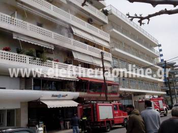 Πυρκαγιά σε διαμέρισμα στην Παραλία της Καλαμάτας