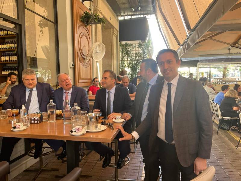 Εντυπωσιασμένος από την Καλαμάτα ο Πρόεδρος της Βουλής Κώστας Τασούλας