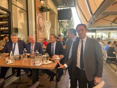 Εντυπωσιασμένος από την Καλαμάτα ο Πρόεδρος της Βουλής Κώστας Τασούλας