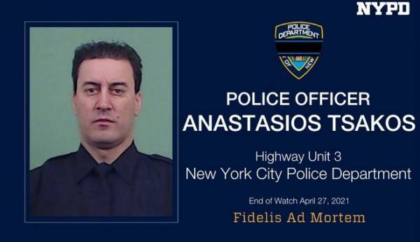 Νέα Υόρκη: 32χρονη οδηγός παρέσυρε και σκότωσε Έλληνοαμερικανό αστυνομικό