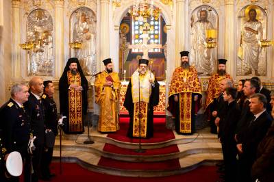 Δοξολογία για το νέο έτος στη Μητρόπολη Μεσσηνίας (φωτογραφίες)