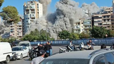 Νέοι βομβαρδισμοί των Ισραηλινών στη Βηρυτό