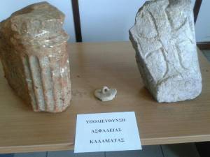 Σύλληψη 50χρονου με αρχαία αντικείμενα στο Ασπρόχωμα