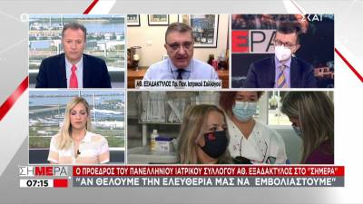 Εξαδάκτυλος: Μπορούμε να αποκλείσουμε το 4ο κύμα μέσω του εμβολιασμού (Βίντεο)