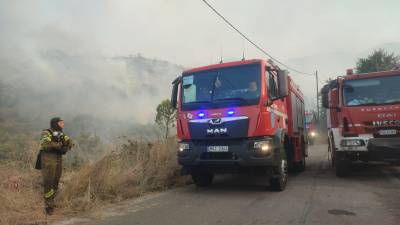 Μεσσηνία: Σε ύφεση τα πύρινα μέτωπα στα χωριά του Αετού (βίντεο)