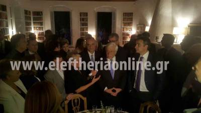 Την οικία του Patrick Leigh Fermor εγκαινίασε ο Πρόεδρος της Δημοκρατίας στην Καρδαμύλη (φωτογραφίες)