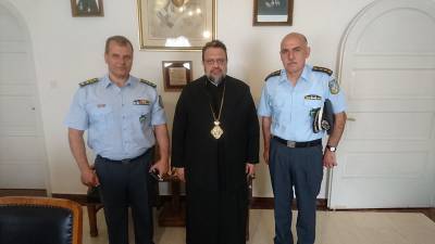 Στον μητροπολίτη Μεσσηνίας ο υποστράτηγος Δημ. Τριγώνης