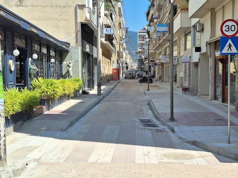 Καλαμάτα: Επανεκκίνηση των έργων στην οδό Αναγνωσταρά