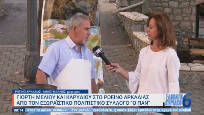 Γιορτή μελιού και καρυδιού στο Ροεινό Αρκαδίας (βίντεο)