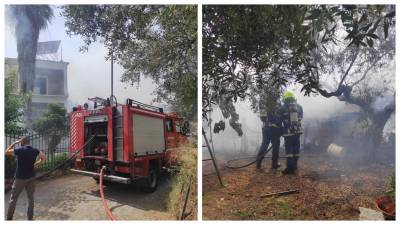 Καλαμάτα: Πυρκαγιά σε σπίτι στα Γιαννιτσάνικα