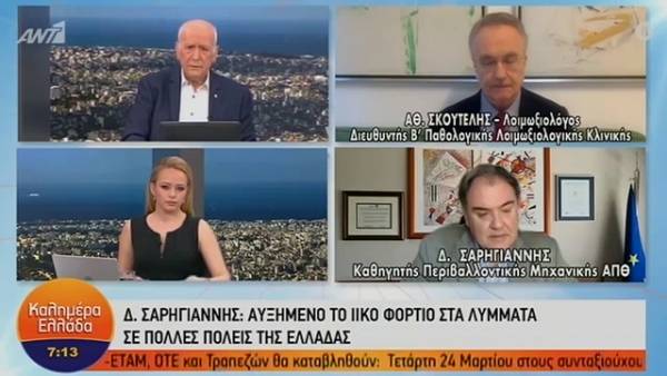 Σαρηγιάννης: Μπορεί να δούμε 3.600 κρούσματα ημερησίως μέχρι τέλος Μαρτίου (Βίντεο)