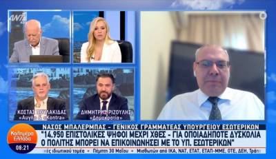 Ευρωεκλογές – Επιστολική ψήφος: Έχουν ήδη ψηφίσει 14.950 Έλληνες (Βίντεο)