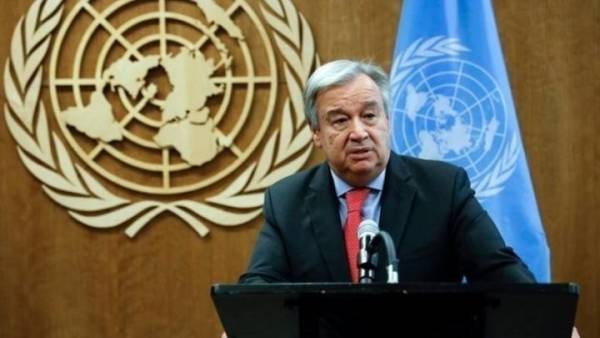 Γκουτέρες: Πρέπει να υλοποιήσουμε τις αξίες και τις αρχές του Χάρτη του ΟΗΕ