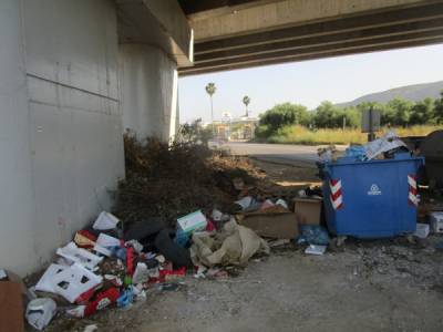 Σκουπιδότοπος στον Αντικάλαμο