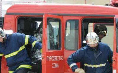 Πυρκαγιά σε χαμηλή βλάστηση στην Ύδρα