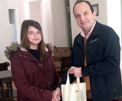 Πίτα στην Κορώνη έκοψαν οι τρίτεκνοι