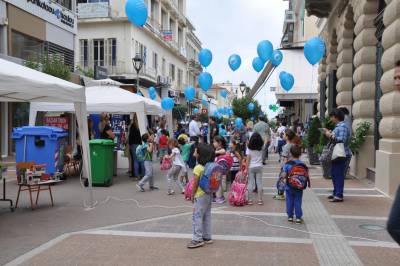 Πάνω από 500 παιδιά στο Λούνα Παρκ Ανακύκλωσης στην Καλαμάτα (βίντεο και φωτογραφίες)