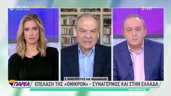 Μανωλόπουλος: Ανά πάσα στιγμή μπορεί να ληφθούν νέα μέτρα - Το χειρότερο σενάριο για την Όμικρον (Βίντεο)