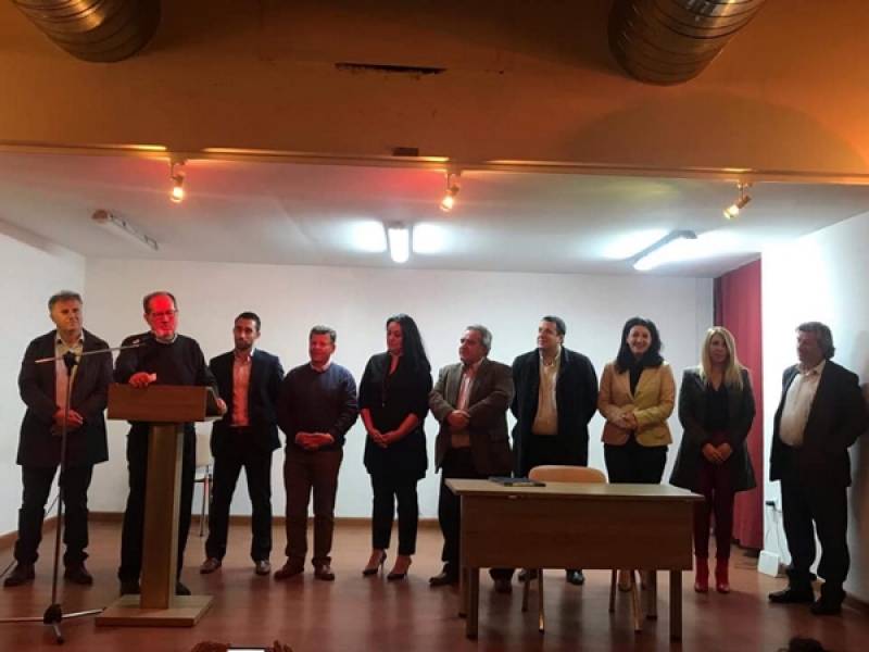 Ομιλία Νίκα σε συγκέντρωση στη Μεθώνη